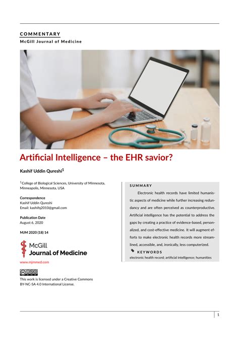 artificial intelligence adiding ehr